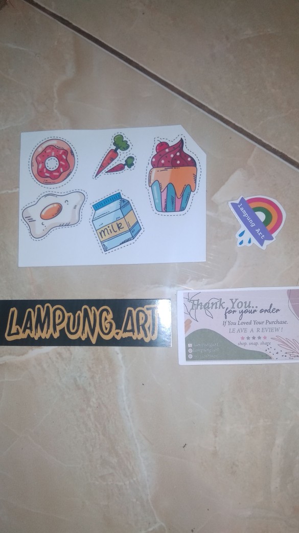 Stiker Harta Tahta Siapa(bisa Custom Bebas Tulisan Apa Saja)
