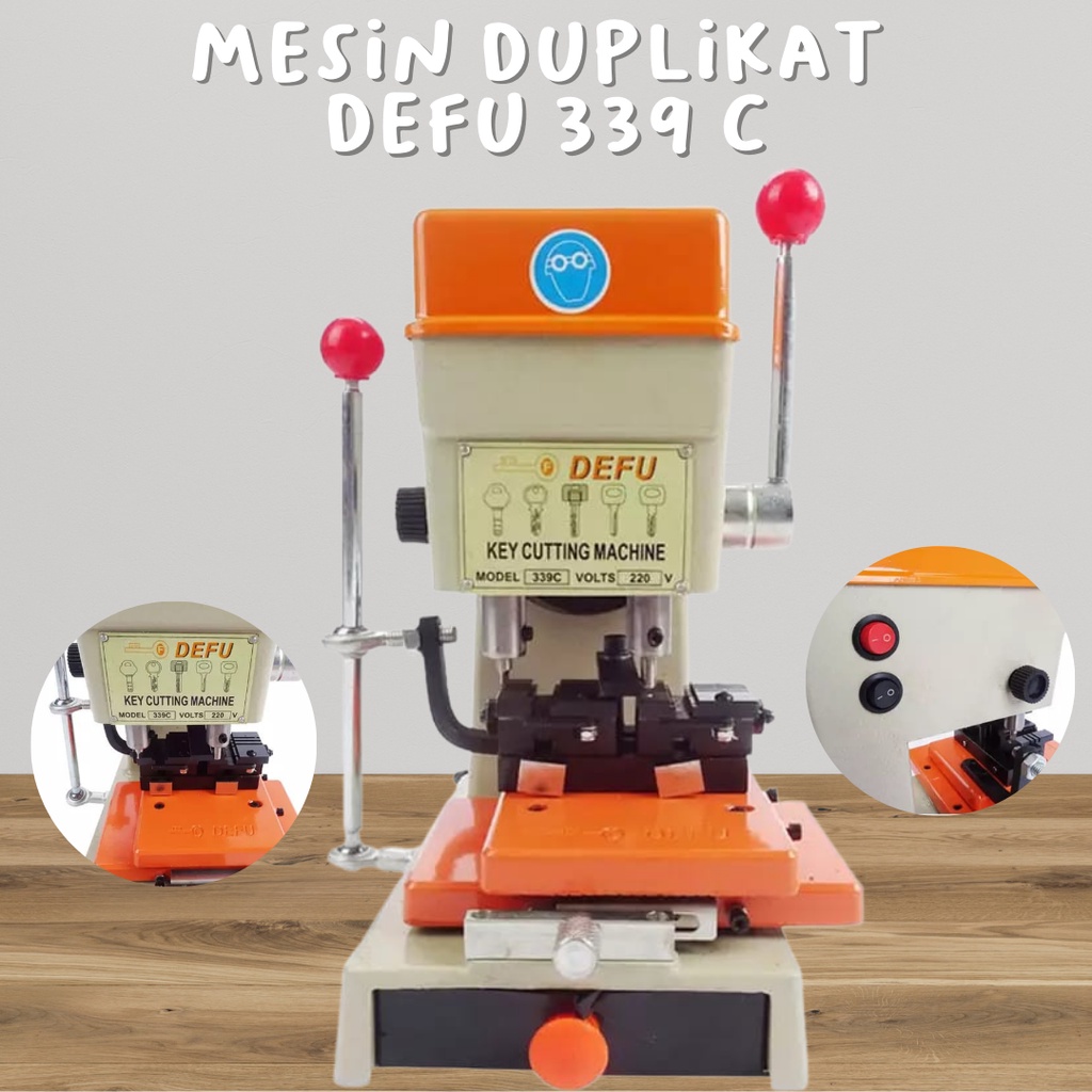 Mesin Duplikat Kunci defu 339 C