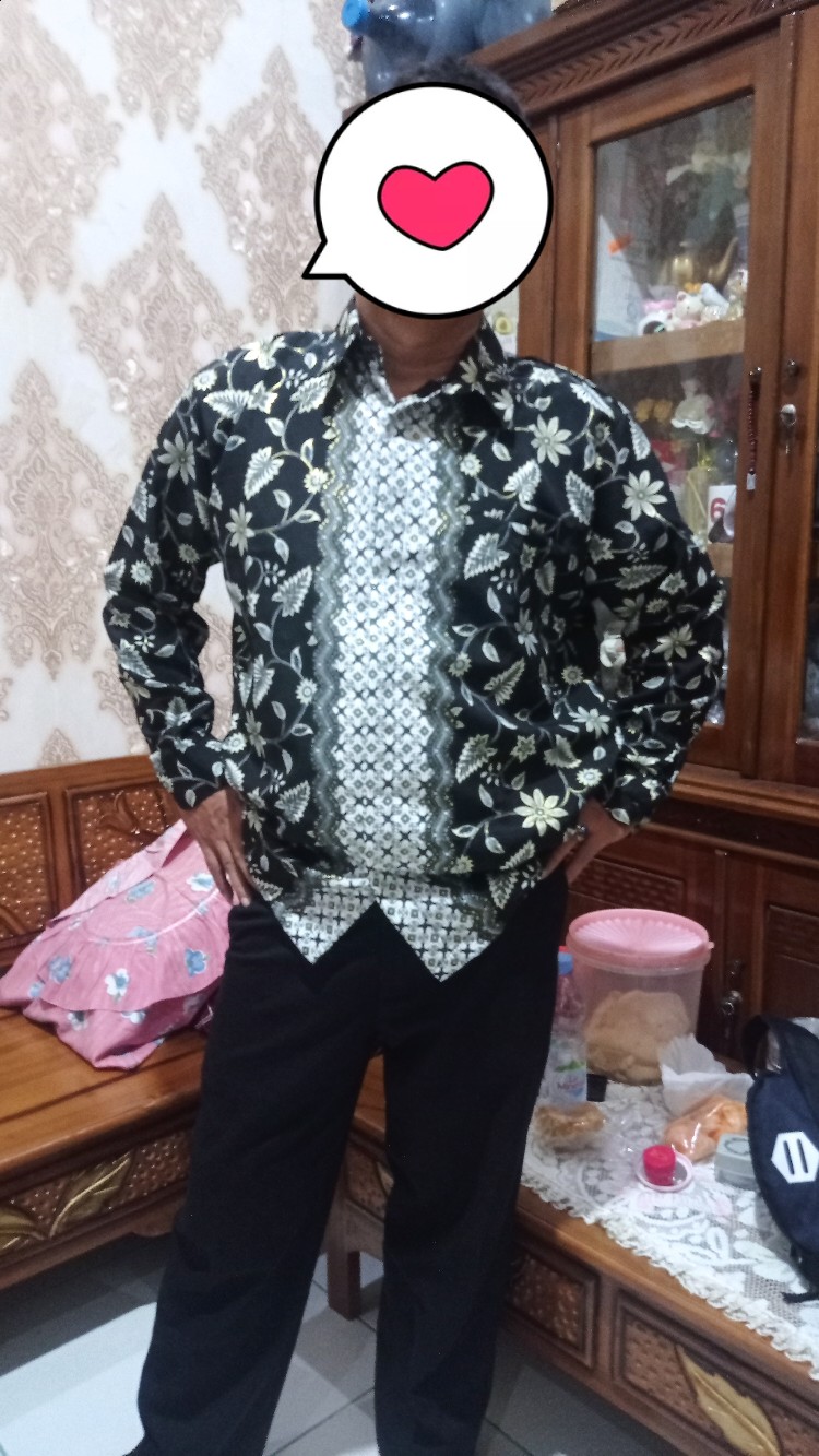 Wm>couple Melati Silfer/ Couple Keluarga/couple Batik/couple Kondangan