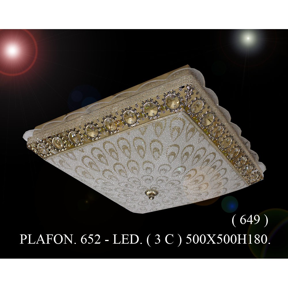 Lampu plafon led kristal / lampu hias / lampu kristal 625-500