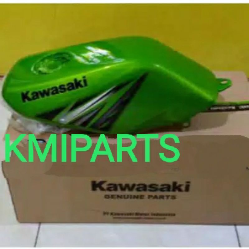 Tangki ninja ss tangki ninja r  hijau metalik original Kawasaki