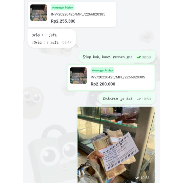 

TESTIMONI MONEY CAKE MEWAH