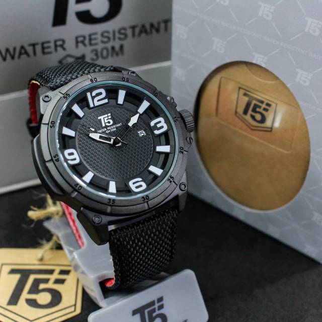 Jam Tangan Cowok Pria T5 Original H 3568 / H3568 ORI Free Box