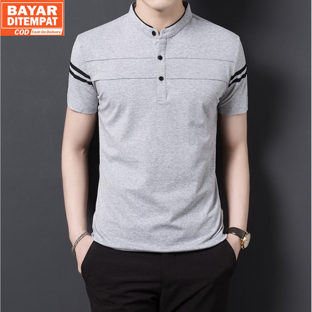 Kaos Zayn Polos Terbaru Kaos Polo Pria Kerah Shanghai Bahan Cotton Distro Bandung Original