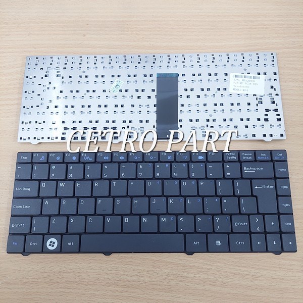 KEYBOARD LAPTOP AXIOO MNW CNW RNW HNW Series -HITAM