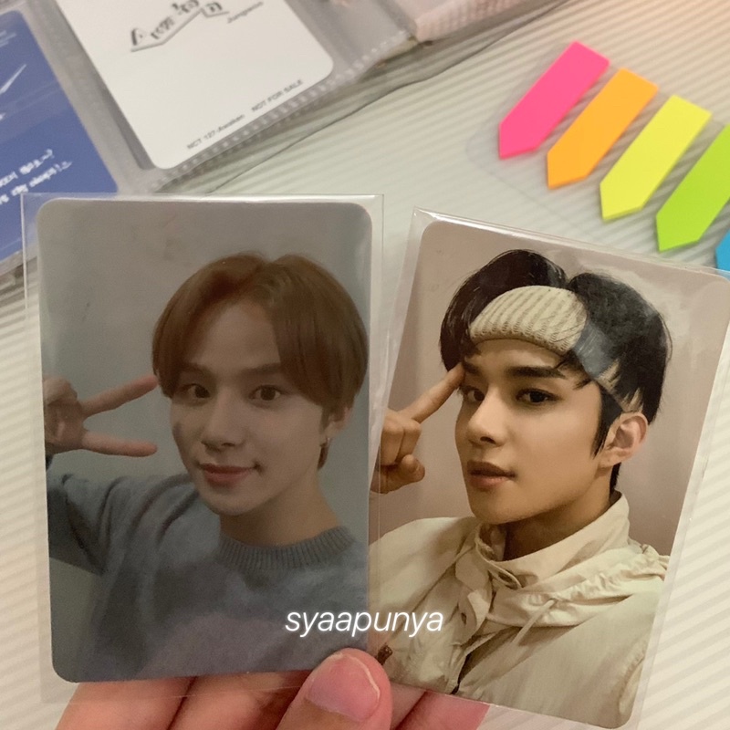 Photocard Jungwoo Pc Jungwoo yizhiyu fansign Jungwoo Future Photocard nct 127