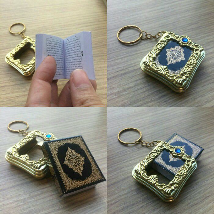 Gantungan kunci alquran/ alquran mini