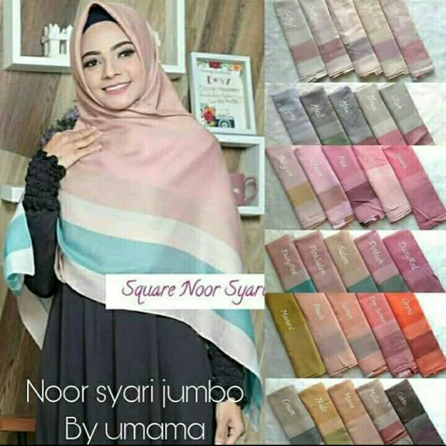 Kerudung Noor Syari Jumbo by Umama