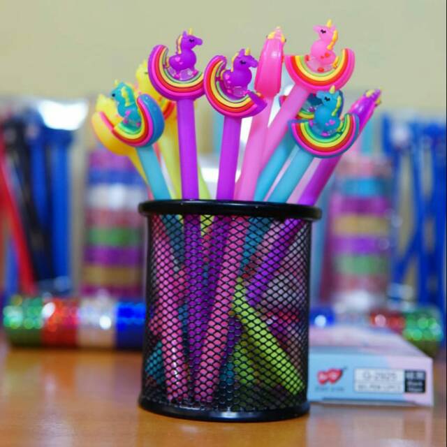 

Pulpen lucu karakter poni pelangi lusinan murah