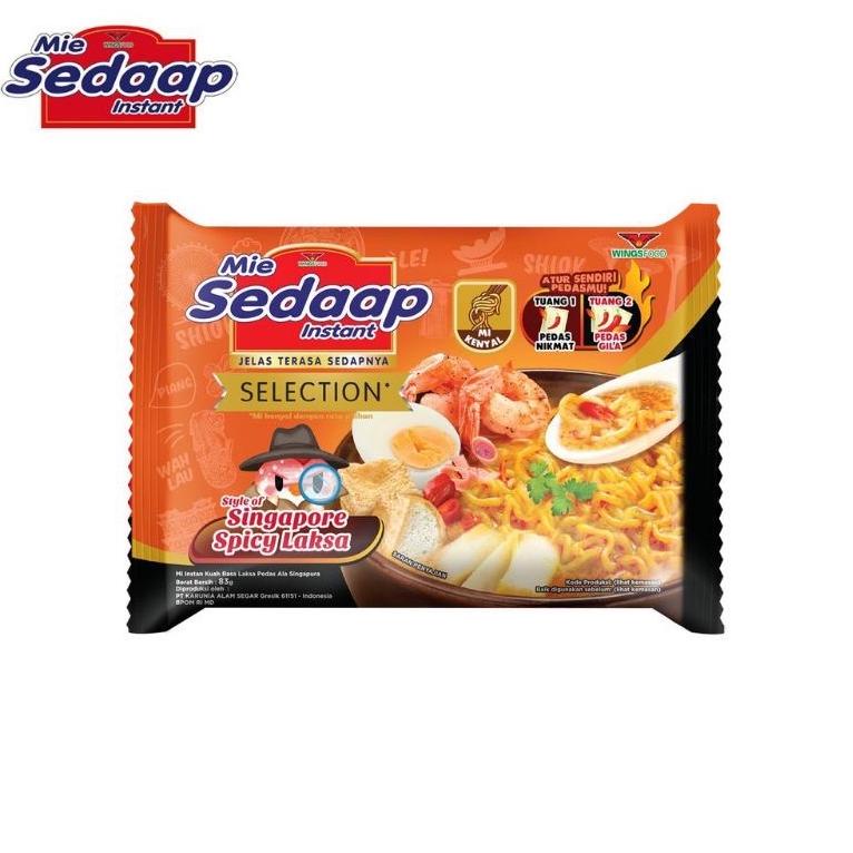 Jual [PROMO 9RP49] Mie Sedaap Laksa Singapore Spicy Laksa 1 Dus Murah ...