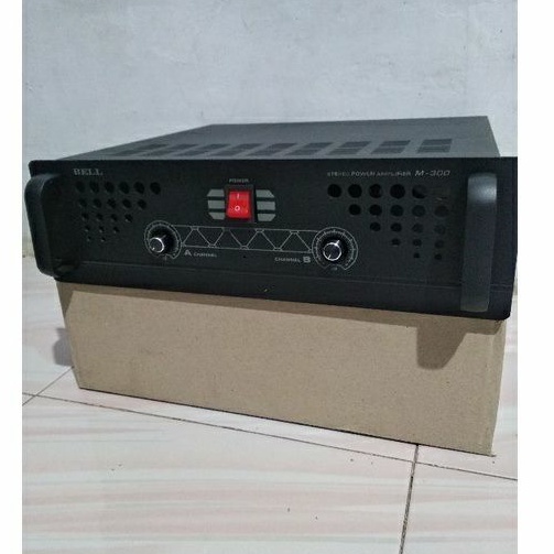 Box power amplifier BELL M270/M290/M300 plus acesories