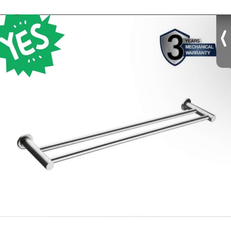 Towel Bar Rak Handuk Dinding Kamar Mandi Stanlis/ rak handuk/ rak sabun stanlis rak kamar mandi rak dapur rak 2 susun stanlis