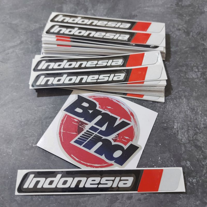 STICKER INDONESIA STICKER HELM MOTOR CUTTING