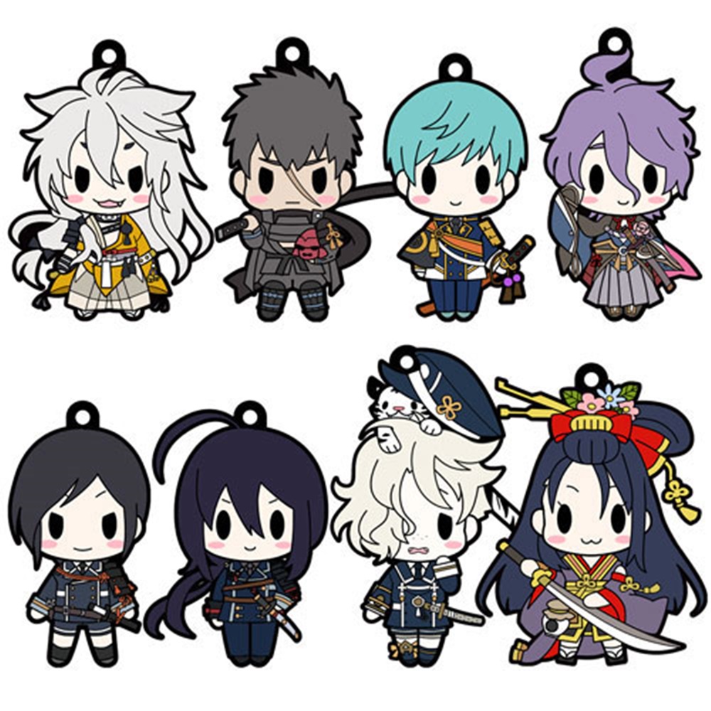 D4 Touken Ranbu Online Vol 3 Rubber Strap Satuan Gokotai Kasen Doutanu - Gokotai