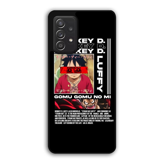 Case Casing Softcase Cover Samsung Galaxy A32 A52 A72 5g One Piece Luffy B0763