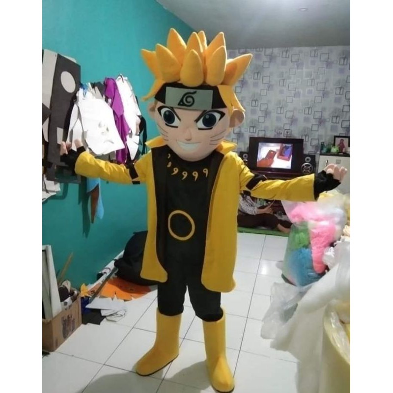 kostum badut naruto