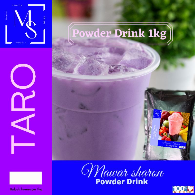 

Powder / Bubuk Minuman Premium Taro