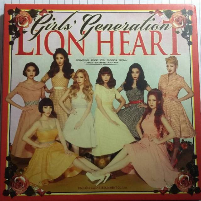 Album SNSD Lion Heart