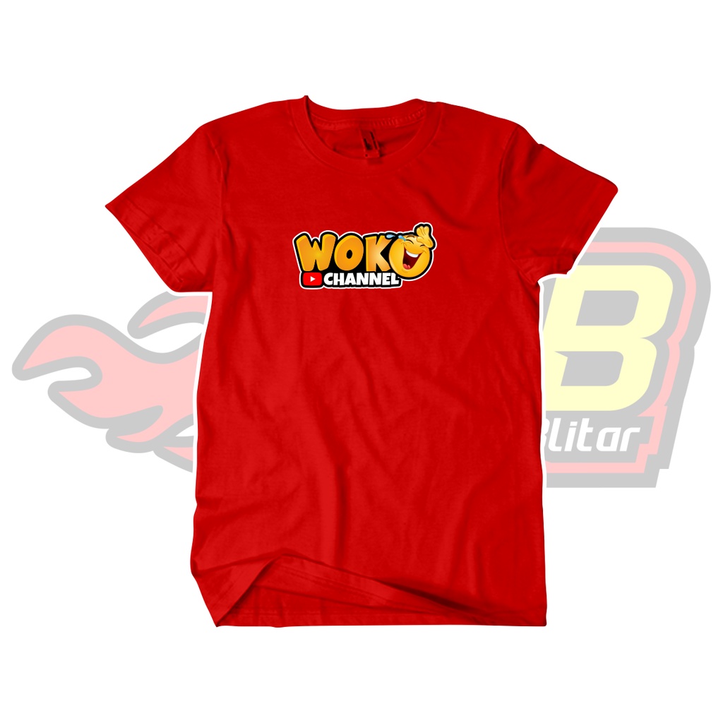 Kaos Woko Chanel Katun Distro Unofficial