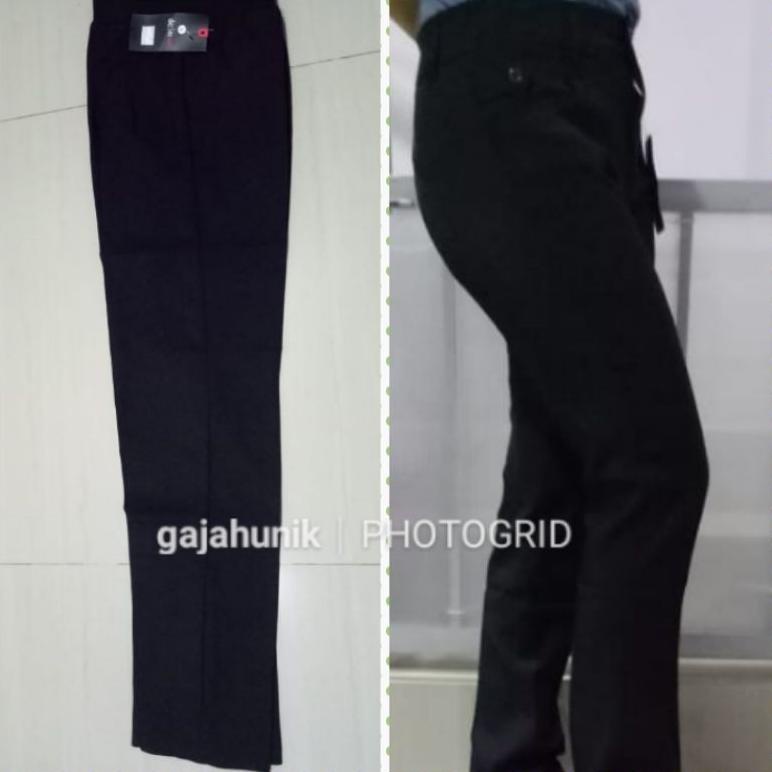 Celana Kerja Wanita Demost Kantong Kancing