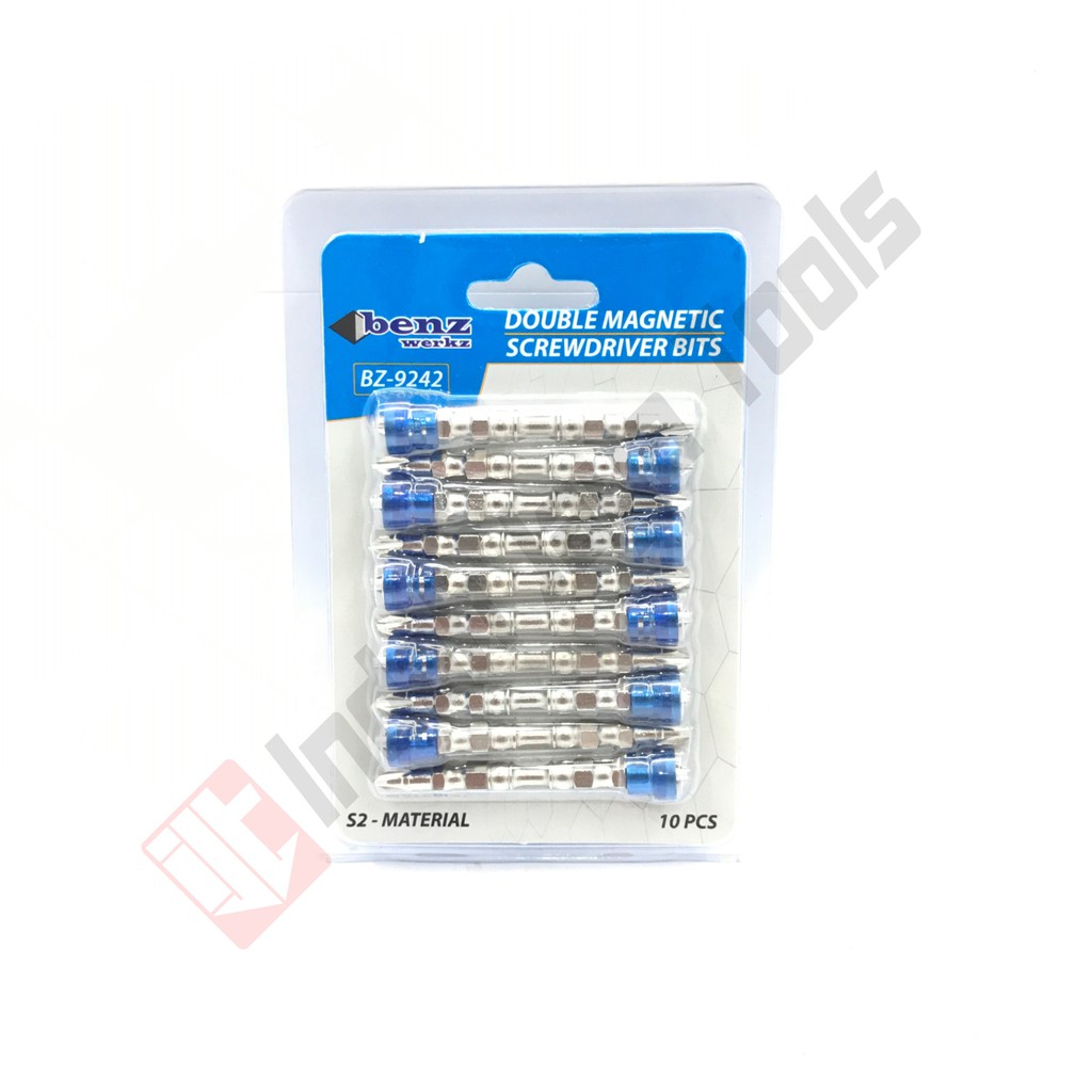 BENZ BZ-9242 SATUAN Mata Obeng Angin Magnet ( + + ) Plus S2 Material