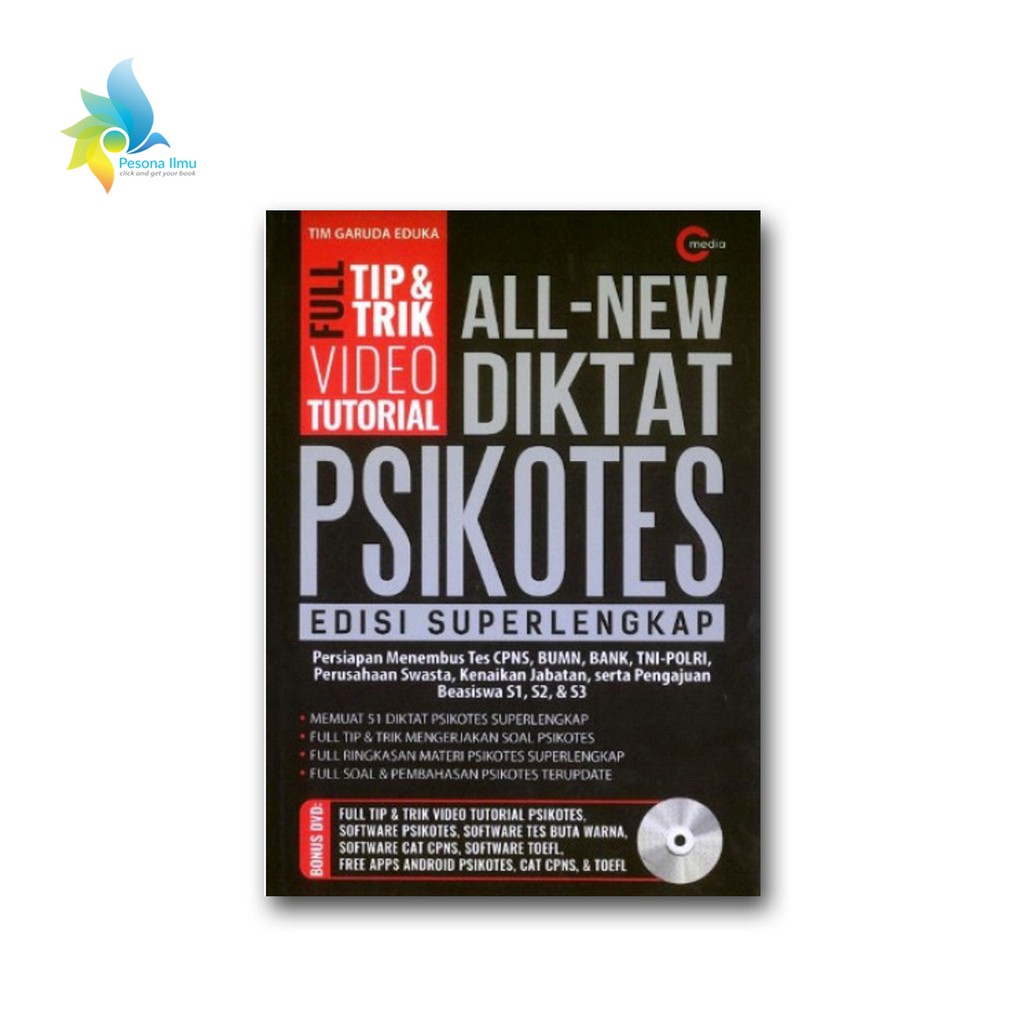 Buku ALL NEW DIKTAT PSIKOTES SUPERLENGKAP - MASUK KERJA BUMN CPNS SWASTA BANK-1