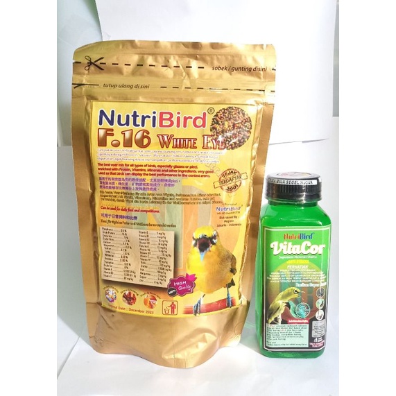 1 Paket RACIKAN JUARA F.16 WHITE EYE &amp; VITACOR SUPLEMEN