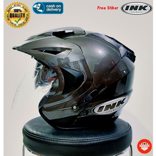 HELM JP INK KW (ABU-ABU METALIC)
