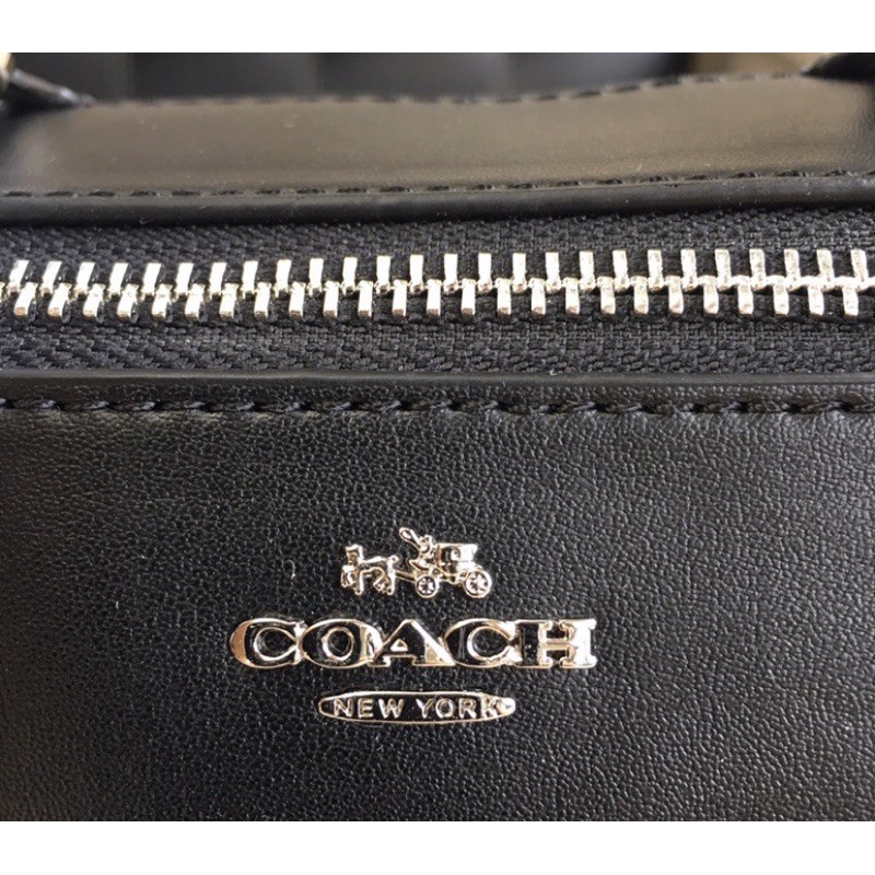 COACH MINI BENNETT SATCHEL IN SIGNATURE  (F58312) Black