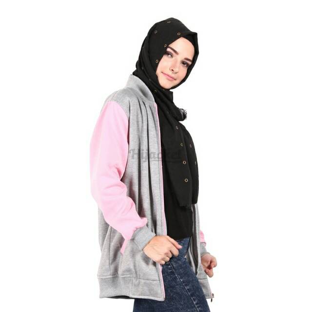 HIJACKET VARSITY BABY PINK