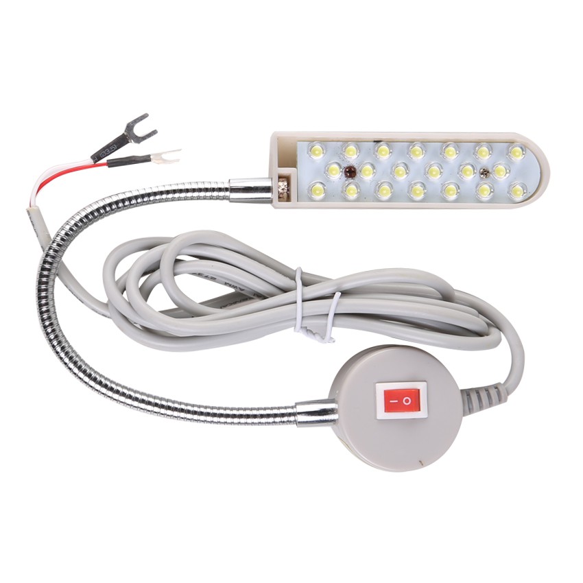 Lampu Mesin Jahit LED 20 Titik Model Belalai Magnet
