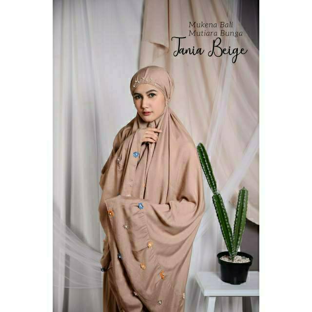 MUKENA BALI DEWASA MUTIARA TANIA BUNGA | MUKENA KATUN RAYON DAISY TRAVELLING | GROSIR MUKENA