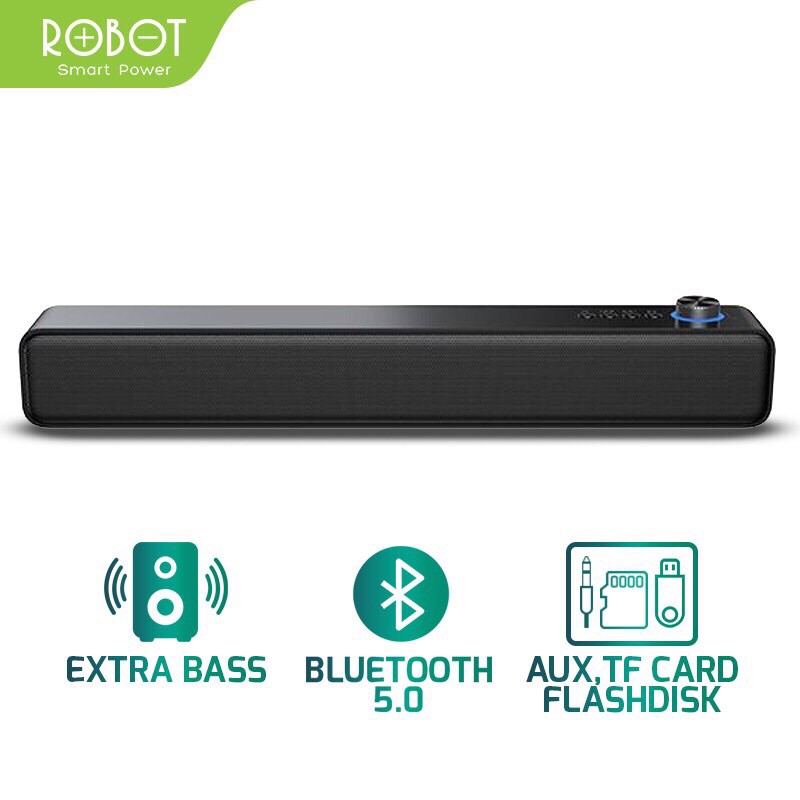 Robot Speaker Bluetooth RB580 Sounbar 10W  Ultra Bass with RGB Light Bluetooth Chip 5.1 AUX TF Card Portable Audio Wireless Original - Garansi 1 Tahun