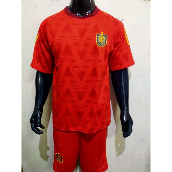 BAJU BOLA JERSEIY NEGARA SPANYOL BARU PIALA QATAR 2022-2023