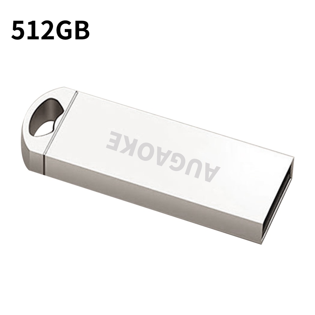 (Huluboy) Flashdisk USB 3.0 256GB 512GB 1TB 2TB AUGAOKE U Disk Universal Kecepatan Tinggi Untuk Komputer