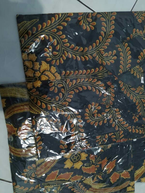 Majujaya Batik - Batik Couple Keluarga Motif Kupu Sogan - Busui Friendly - Ck302