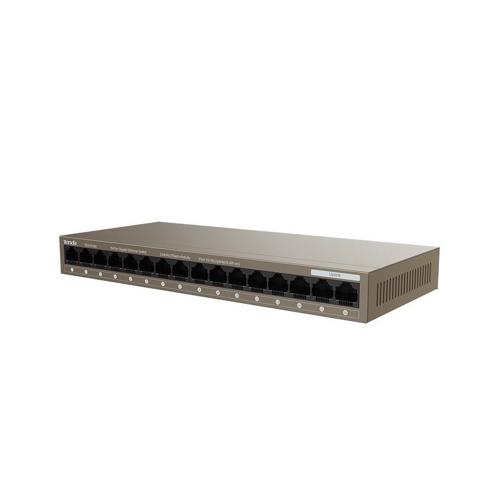 Tenda TEG1016M 16 Port Gigabit Ethernet Switch Hub TEG 1016 M