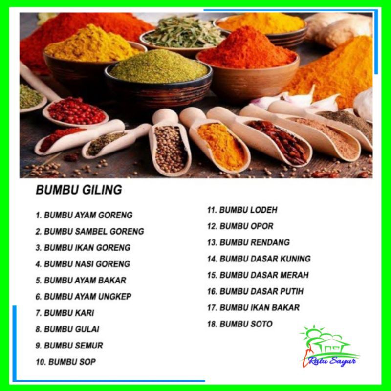 

BUMBU GILING 200 gram/Ratu Sayur .id