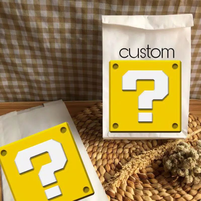 

Packaging Amplop Putih Custom design sendiri
