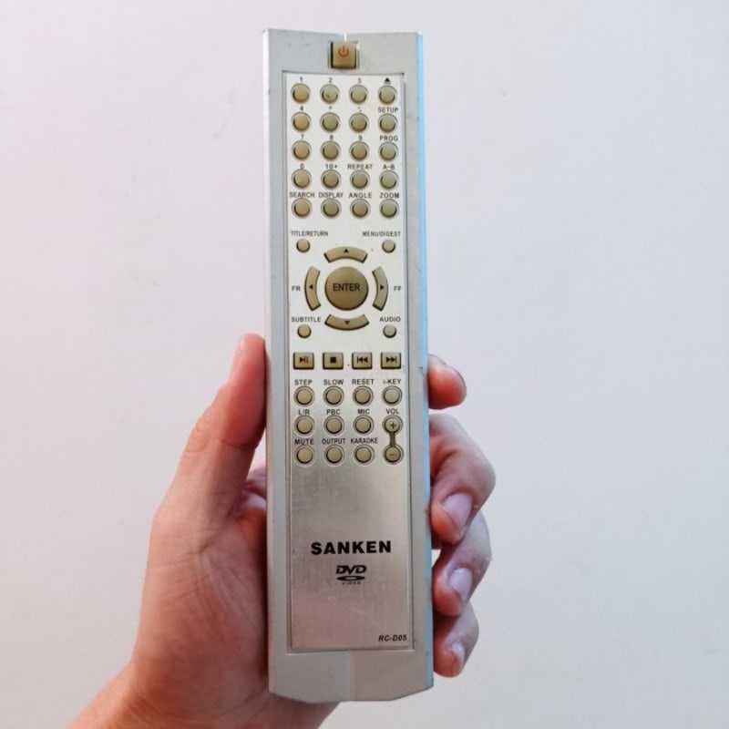 Remot Remote DVD Karaoke Player Original Sanken RC-D05