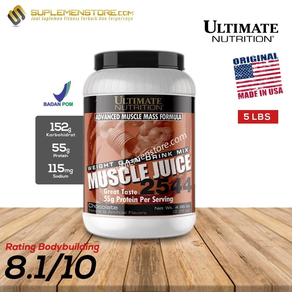 Ultimate Nutrition Muscle Juice 2544 weight gainer 4.96 lbs