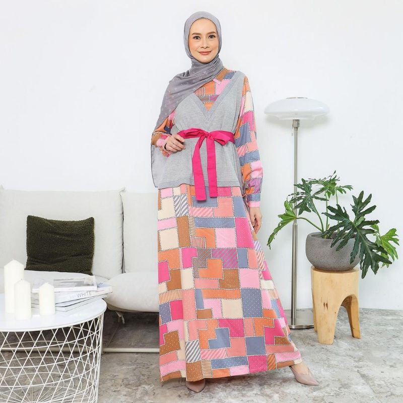 [MONEL] Vest Dress Mom by amarabilqis_