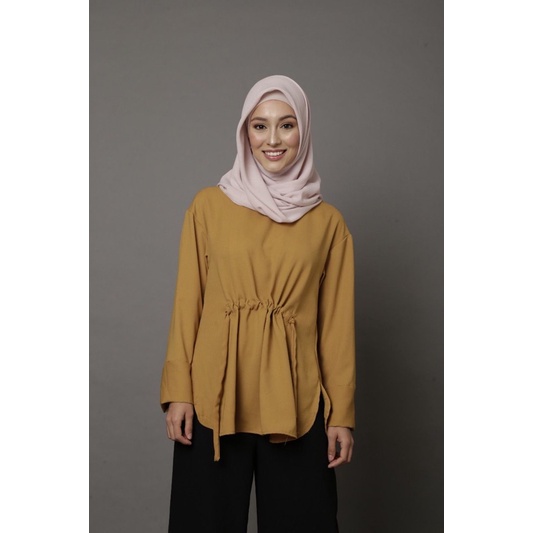 NADYA BLOUSE/ ATASAN WANITA BAHAN WOLFIS TERLARIS