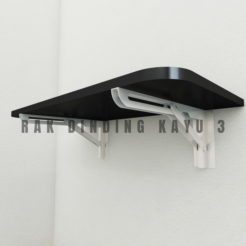 Meja Lipat Dinding 60x40 Meja Lipat Minimalis Serbaguna Meja Lipat Tempel Tembok Meja Tempel Dinding