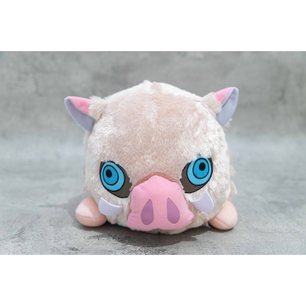 SEGA Nesoberi Mega Jumbo Kimetsu no Yaiba Inosuke Hashibira Mask Plush Doll