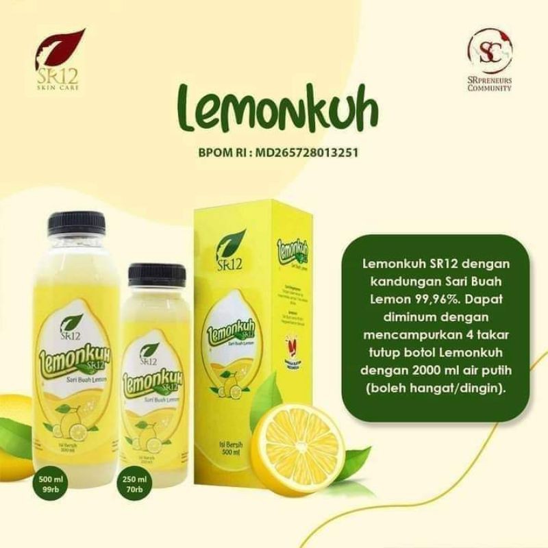 

Lemonkuh / lemon / sari lemon / SR12