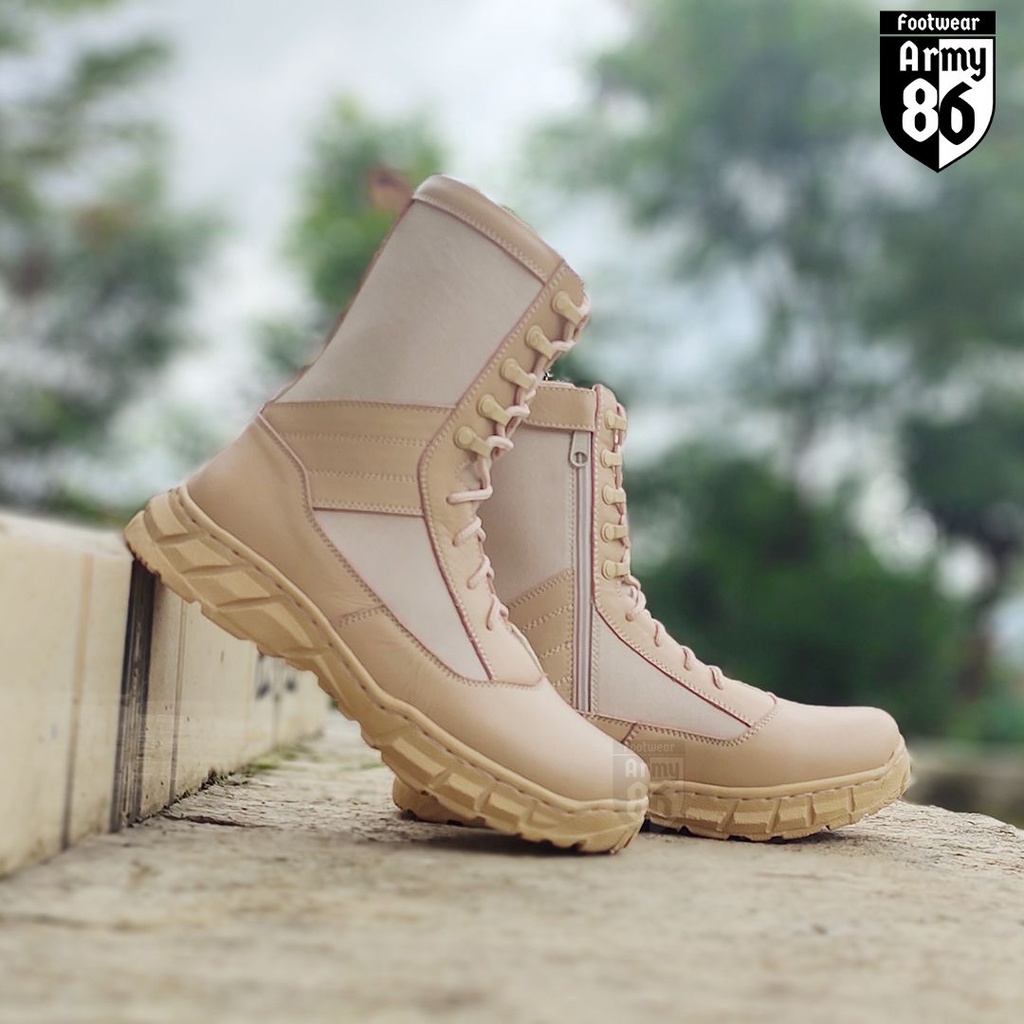 Army 86 RONIN M3 Sepatu PDL Gurun Pria Wanita TNI POLRI