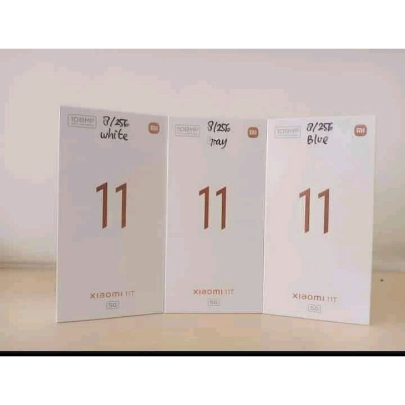 XIOMI MI 11T 5G  (8+3+ 256GB) GARANSI RESMI