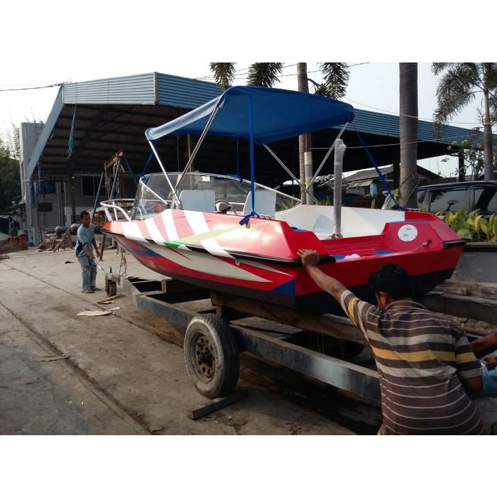 Perahu Karet / Speed Boat Fiber Kualitas Terbaik