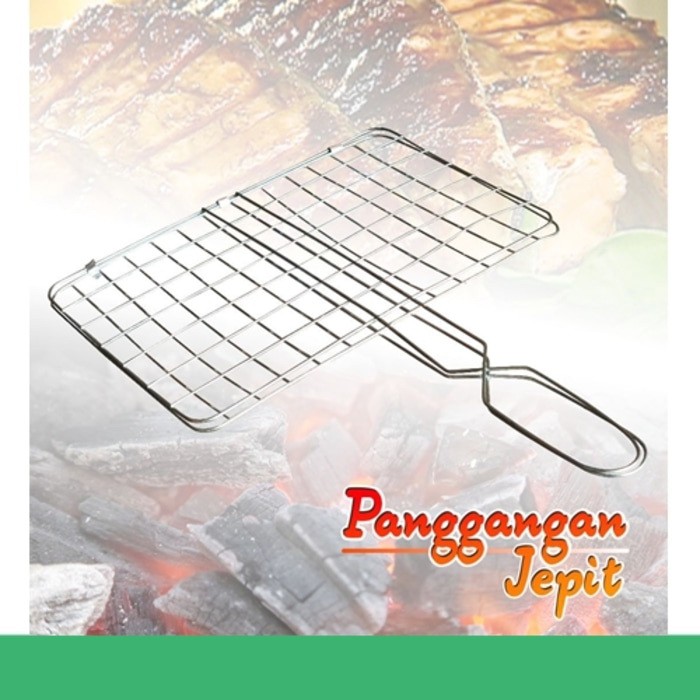 Panggangan Ikan Panggangan Jepit Alat Memanggang Ikan